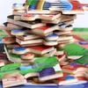 20Pcs Wooden Puzzle Toys Cartoon Animals Intelligence Educational Kids Gift