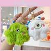 Adorable Plush Cyclops Monster Keychain Cute Cartoon Backpack Accessory Perfect Gift