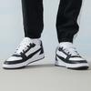 Puma Caven 2.0 Lux Black White Unisex Sneakers Silver 395016-04
