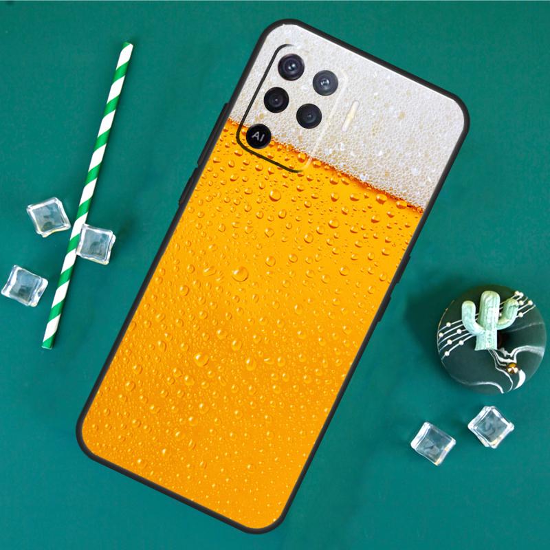 

A Glass of Beer Alcohol Case For Oppo A80 A40 A60 A16 A76 A96 A91 A15 A17 A74 A94 A54 A57S A18 A38 A58 A78 A98 Cover OPPO A16