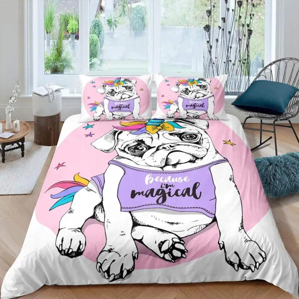 

Comforter Pug Dog A Bow Tie And Nerdy Glasses On Pastel Tone Shade Backdrop Room Decor Apple Green Pale Blue Theme Children Comforter (quilt)-EU Single(135*200cm)3pcs