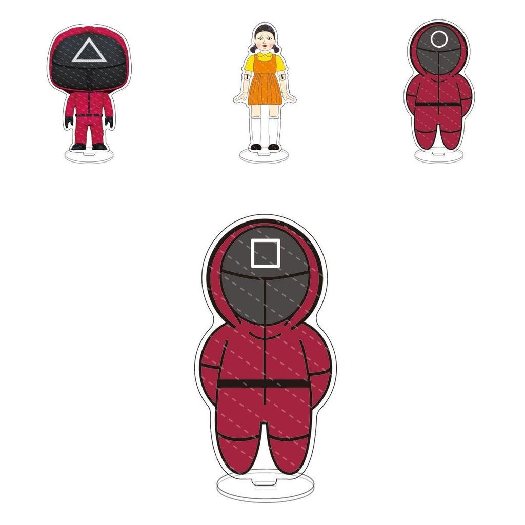 Impressive Squid Game Acrylic Stand Figure Perfect For Exhibitions