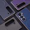 Husă Magnetică Premium din Fibră de Carbon pentru Samsung Z-Fold 7/6