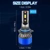 Car LED Headlamp Auto Light Bulbs 20000LM High Lumens Canbus Error Free 9005 9006 HB4 With High Quality 3570 CSP Cooling Fan