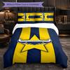 North Queensland Cowboys Muster Mikrofaser 3-teiliges Bettwäsche-Set Dekor Bettbezug-Set Für Schlafzimmer Heimgebrauch