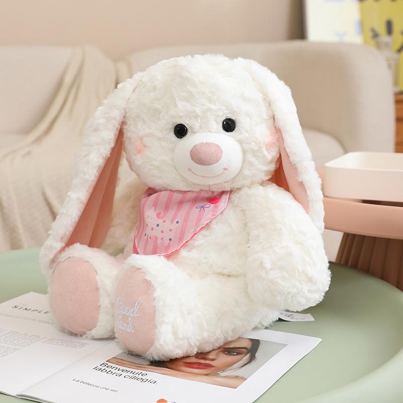 New Bear Dog Rabbit Plush Toys High Quality Good Night Bear Dog Rabbit Plush Toys High Quality Cozy Sweet Adorable Gift