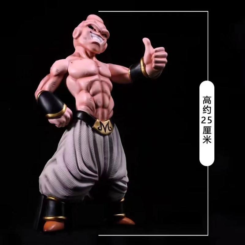 25cm Drogan Boll Z Kid Buu Figure Majin Buu Pvc Action Figures Gk Statue Collection Model Toys For Children Gifts