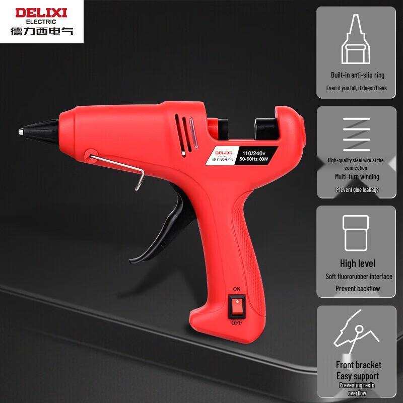 Delixi Electric 80W Hot Melt Glue Gun