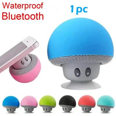 New Cute Mini Mushroom Wireless Bluetooth Speaker Portable Stereo Subwoofer Music Player Mobile Phone