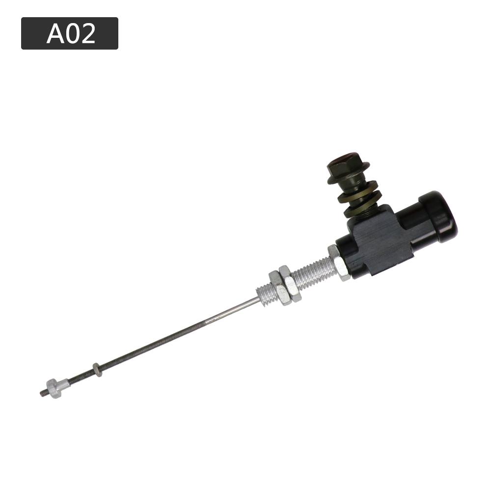 ZSDTRP M10x1.25mm Motorcycle Hydraulic Brake Clutch Master Cylinder Rod System Performance Efficient Transfer Pump