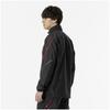 Mizuno Breath Thermo Lined Warmer and Training Size L MC-LINE Jacket, Moisture-Wicking Heat-Generating, Wear, 32MEA631, Black/Chinese Red,