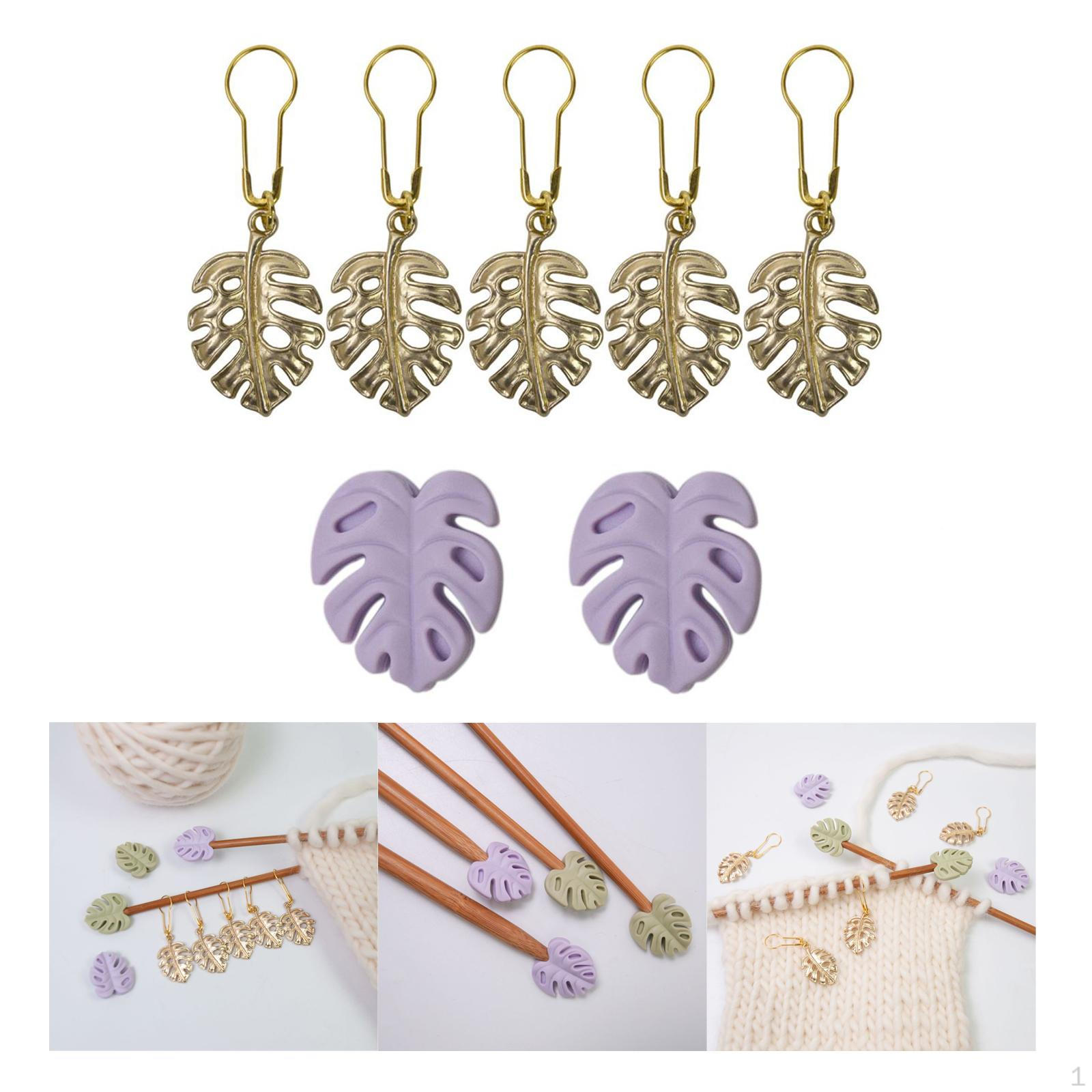 

Маркеры для вязания крючком, практичная легкая швейная игла из цинкового сплава Type C