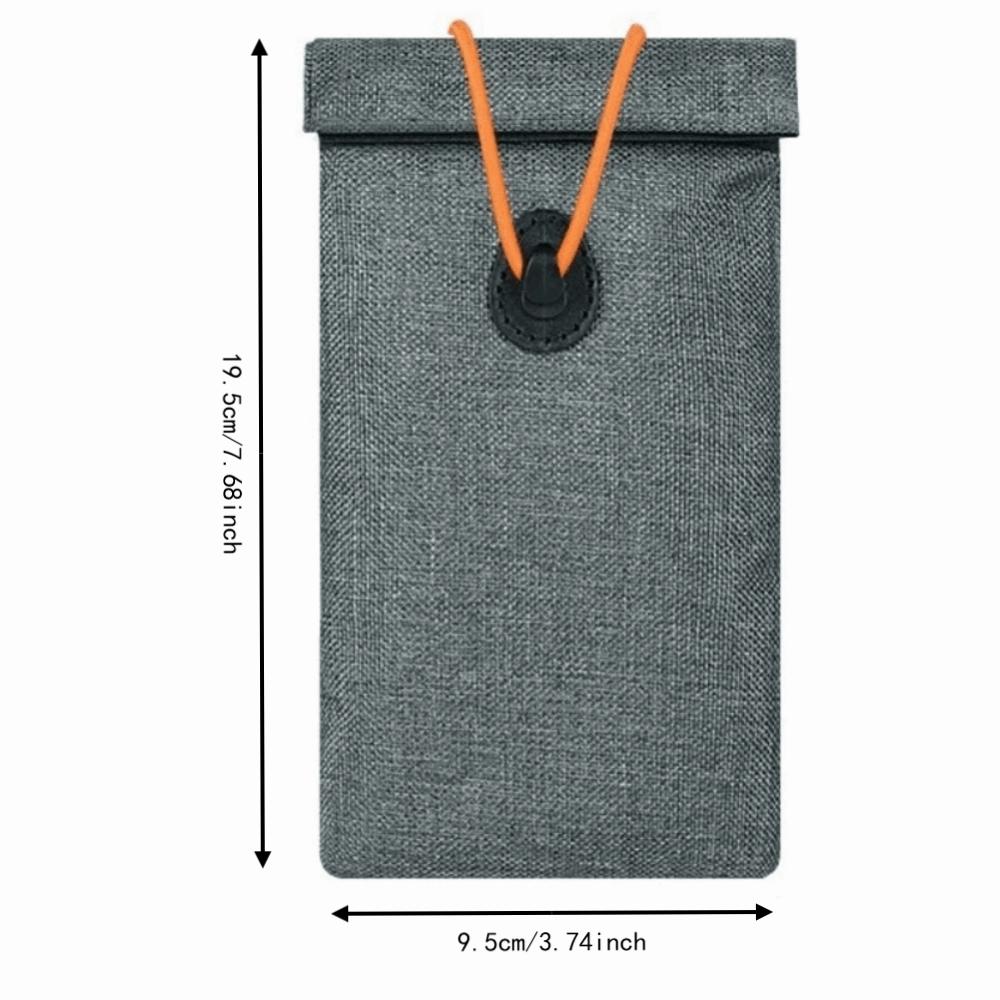 RFID Signal Blocking Bag Wear-resistant Privacy Protection Shielding Storage Bag Anti-theft Durable Anti-Theft Key Fob Protector