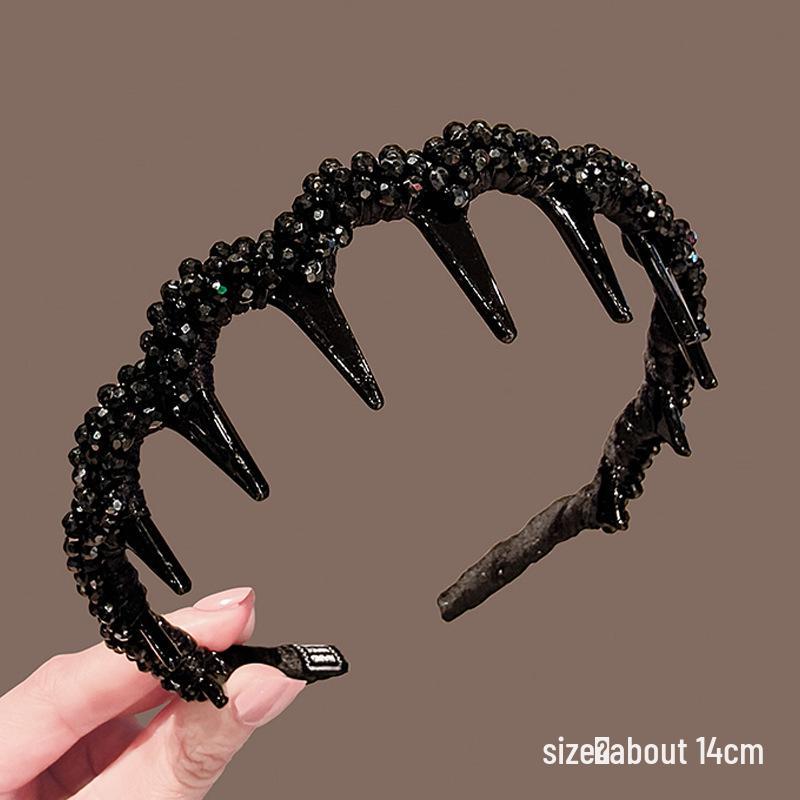 Paris Princess Headband: Louis Waves High-Top Feminine Fashion - New 2025 Style