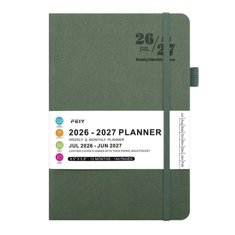English 2026-2027 Schedule Book A5 Time Management Planner Agenda Planner Notebook  Students