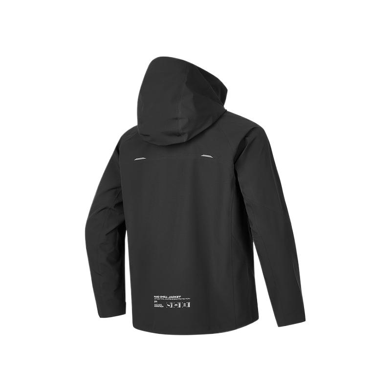 Skechers Comfortable Soft Skin-Friendly Breathable Jacket Men jackets Carbon-Black P424M213-0018