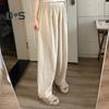 Winter Pajama Pants Thick Plush Elastic Waist Loose Keep Warm Wide Leg Design Women Homewear Trousers Solid Color Lounge Bottoms