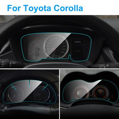 Car Trument Panel Screen Protector Dashboard Membrane Protective TPU Film Car Interior Accessories For Toyota Corolla 2014-18