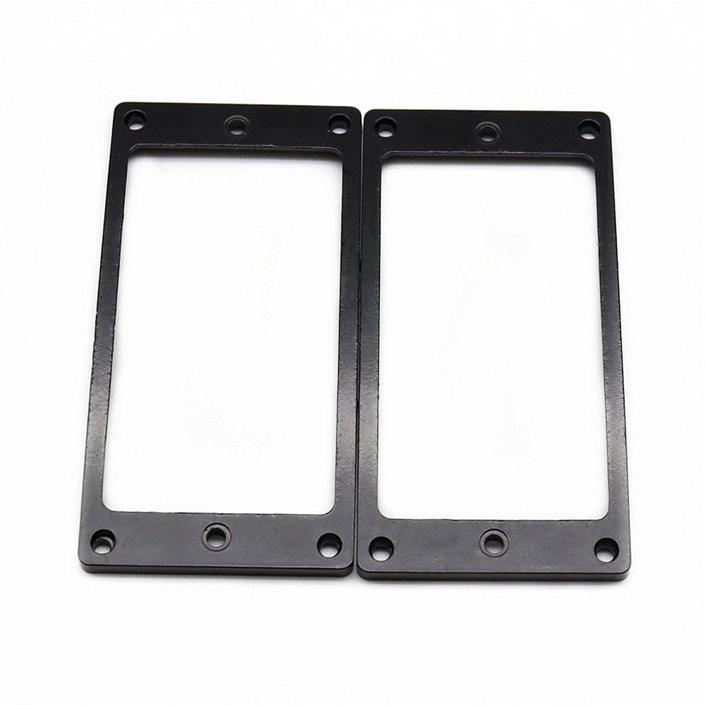 

2pcs Guitar Pickup Ring Cover Metal Pickup Double coil Mounting Rings 4×4mm for LP/SG Guitar