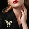 Senior Brooches Flower Leaf Brooch Pins for Women Suit Pendant  Fashion Brooches Jewelry