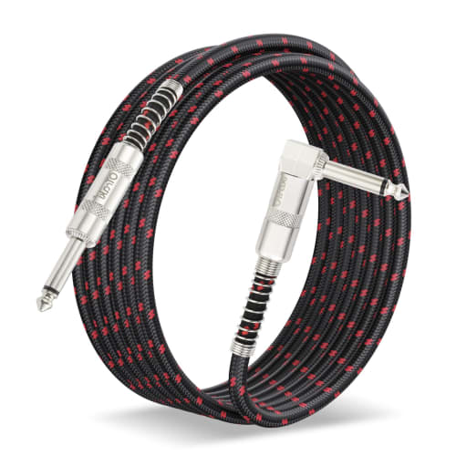 

OTraki Guitar Shield, SL-Type, 3m, Bass Shield, High-Durability, Break-Resistant, Sturdy Instrument Cable, Compatible with Bass, Keyboards, Amplifiers