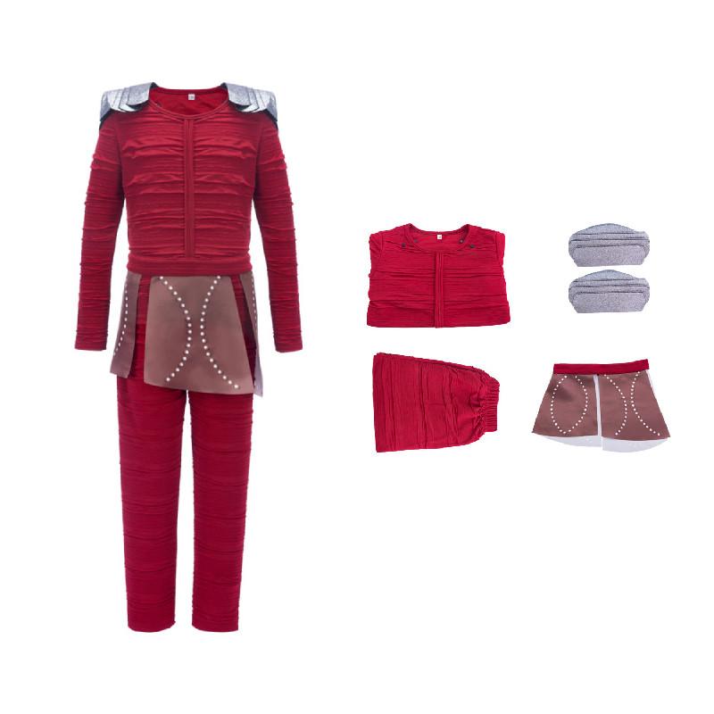 How To Train Your Dragon Girl Cosplay Costume With Pu Fabric For Kids Age 17 And Under
