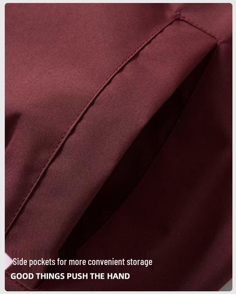 Herren Retro Amerikanischer Arbeitskleidung Windbreaker: Herbst Hipster Collegejacke