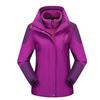 Winter New Trendy Women's Outdoor Jacket Three-in-one Two-piece Set Fleece Liner Warm Mountaineering Clothing