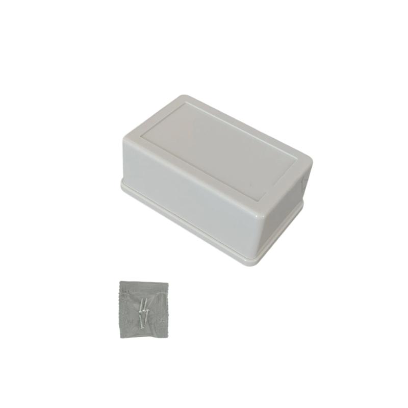 Quick Assembly Plastic Junction Box with Spacious Interior for Efficient Cable Managements and Organization