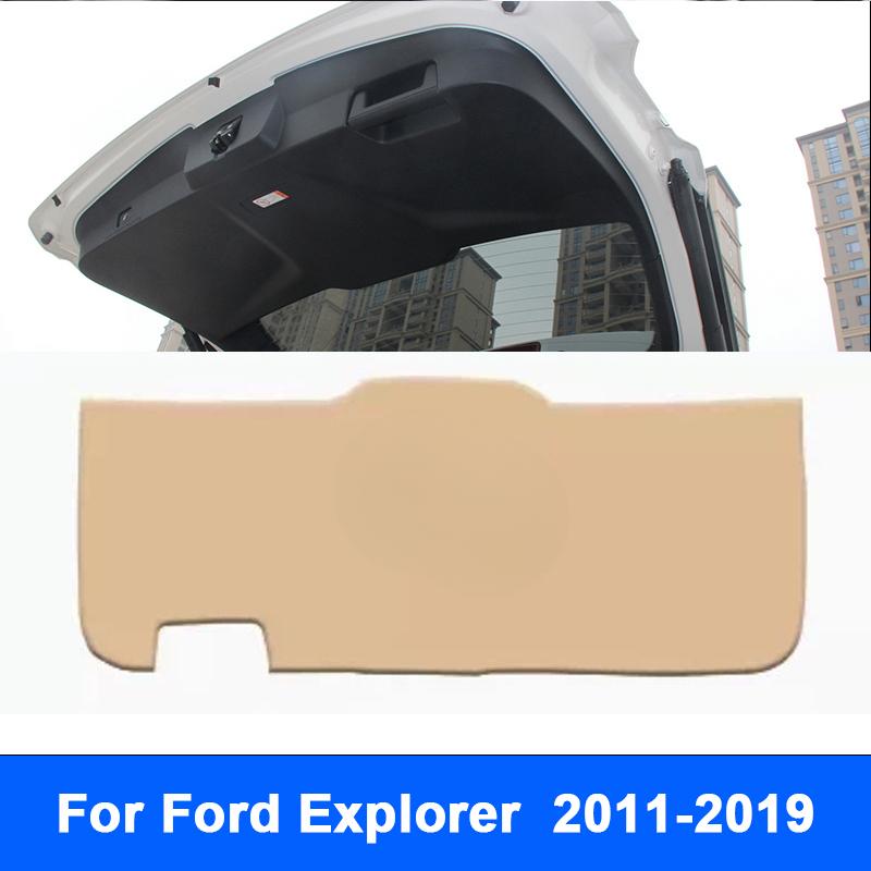 Pentru Ford Explorer 2011-2025 Covoraș de Protecție Portbagaj Mașină Clapetă Portbagaj Covoraș Decorativ Anti-murdărie Piele PU Accesorii Interioare
