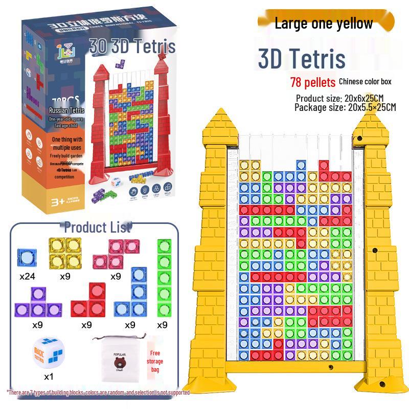 Penguin Icebreaker Balancing Tree Board Game with Face-Changing Rubik's Cube and Hidden Building Blocks - Free Shipping