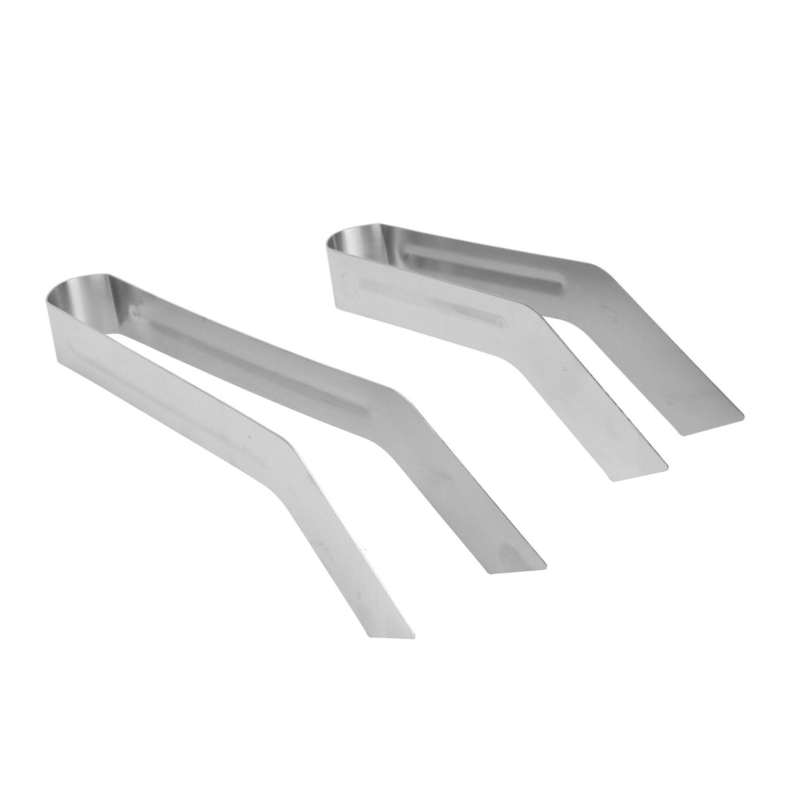 

2pcs Stainless Steel Gardening Plants Transplant Tong Plant Remove Transplant Plier for Reducing Root Damage