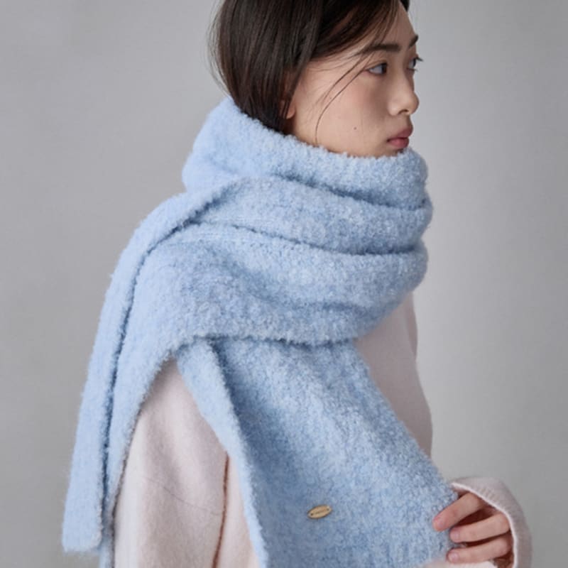 

COQUET Fleury Wool Loop Muffler Sky Blue Sky Blue