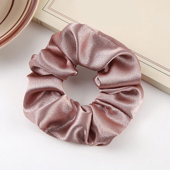 Hair Tie Adjustable Fit High Elasticity Smooth Satin Hair Band Soft Non-Irritating Scalp Hair Holder Daily Party Outing Hair Accessory