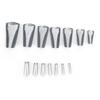 14pcs Caulking Nozzle Stainless Steel Sealant Nozzle Applicator Finishing Tool