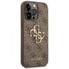 Guess Guhcp14L4Gmgbr Iphone 14 Pro6,1 Braun/Brown Hartschale 4G Großes Metall-Logo