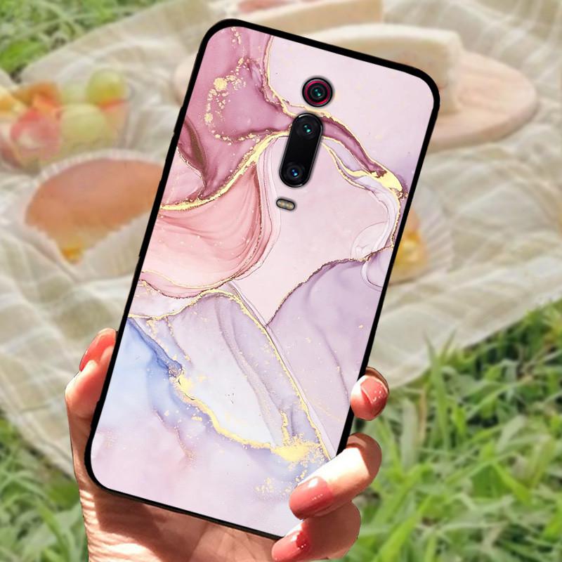 For XIaomi Mi 9T / Mi9T Pro Case Cover 9 T 9T Silicone Soft Marble Black Bumper Funda Coque for Xiaomi Redmi K20 Pro Protective