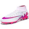 New Adult High-top Football Shoes Men's and Women's Outdoor Sports Youth Long Nails Broken Nails Competition Training Non-slip