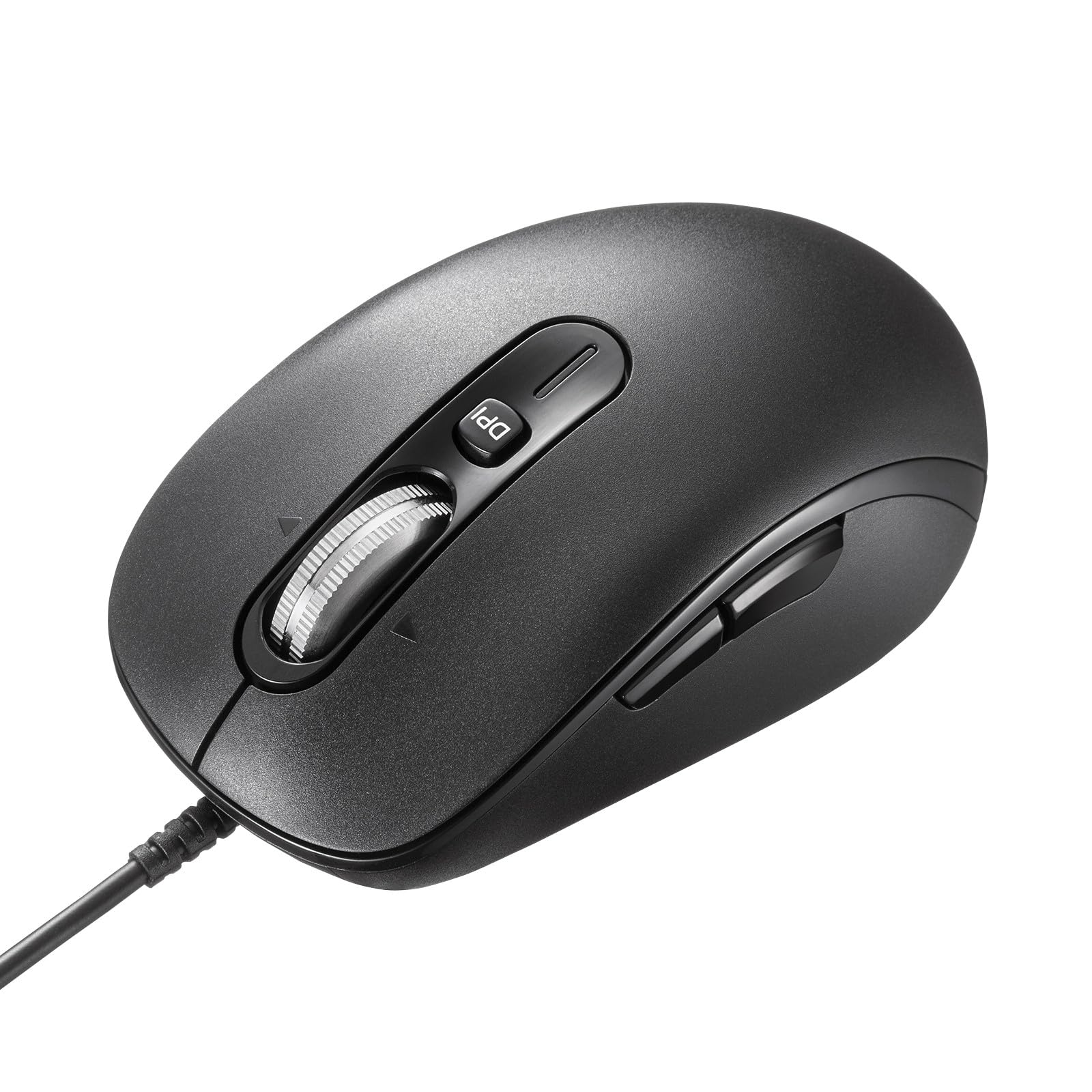 

Sanwa Supply Silent Wired Mouse (Tilt Wheel, High-Speed Scrolling) MA-YBS531BK чорний