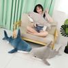 Soft And Comfy Shark Plush Pillow For Kids Perfect Gift For Sleep And Relaxation Available In Three Sizes