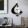 Creative Table Living Room Wall Clock High End Restaurant Decoration Clock Modern Simple Silent Wall Hanging Clock