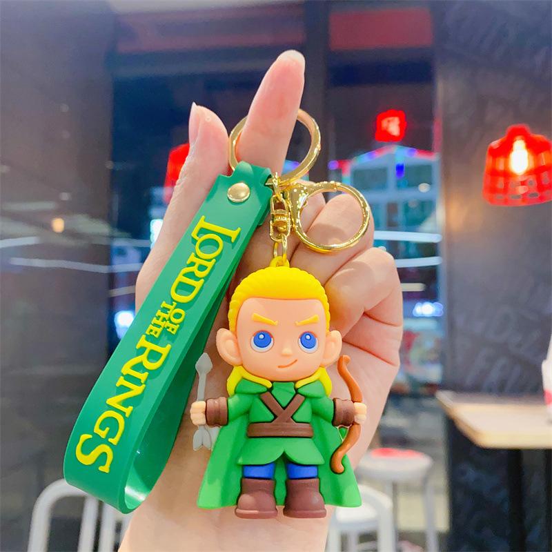 Keychain Cute Elf Prince Keychain Lord of The Rings Men's and Women's Bags Pendant
