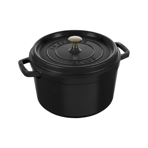 Staub Grand Cocotte 24cm Black 40502-285 (Black 40502-285) RSTG901