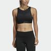 Adidas X Medium Support Sports Bra Women Underwear Black CZ8045