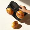 Baking Mold With Nonstick Carbon Steel For Homemade Bread And Buns