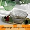 Japanese Style Large Capacity Glass Serving Bowl