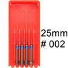 1 Balení 21mm 25mm Zubní Rotační Nosiče Pasty Spirální Plniče Lentulo Různé Strojní Plnění Zubní Lékařství Endodoncie Soubory Nástroje