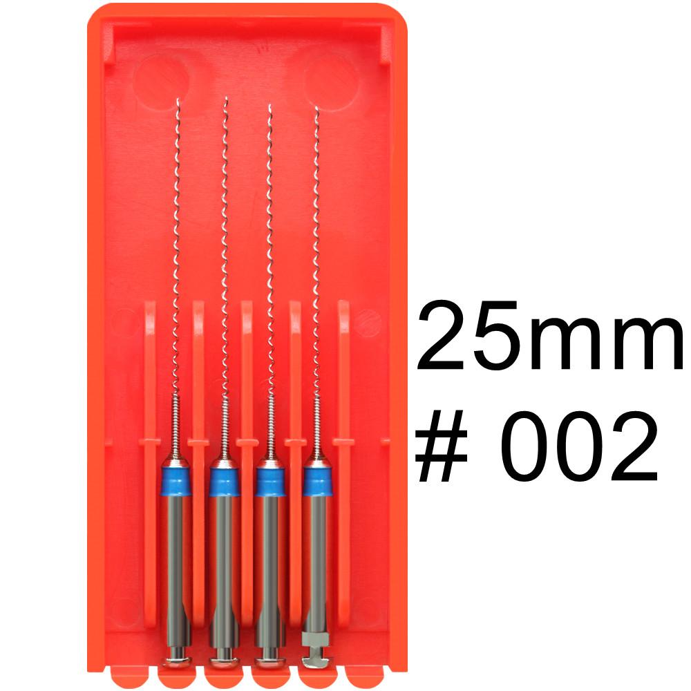 1 Balení 21mm 25mm Zubní Rotační Nosiče Pasty Spirální Plniče Lentulo Různé Strojní Plnění Zubní Lékařství Endodoncie Soubory Nástroje