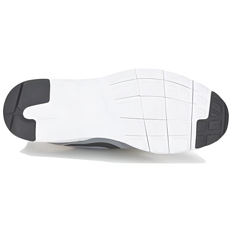 Nike Air Max Tavas Comfortable Versatile Shock Absorbing Durable Low Top Running Shoes Women Sneakers Gray 814443-009