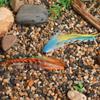 1PC #2/0 Big Streamer Saltwater Fly Grizzly Hackle Big Game Flies Salmon Bass Pike Trout Chub Fishing Artificial Lure Baits